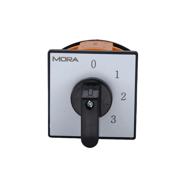 2-polige omschakel-draaischakelaar