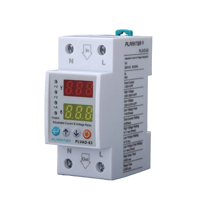 Wat is een 63A instelbare spanningsstroombeschermer?