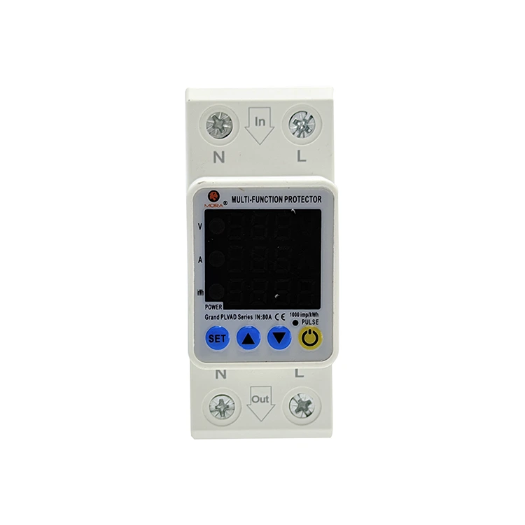 2P Automatisch opnieuw verbinden spanningsbeschermer Type M drievoudig display